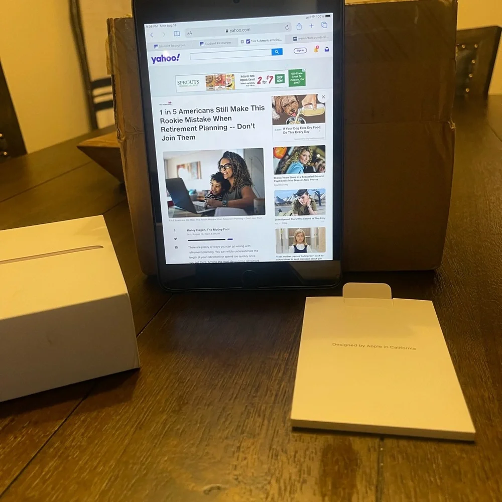 Apple I pad mini 5th generation